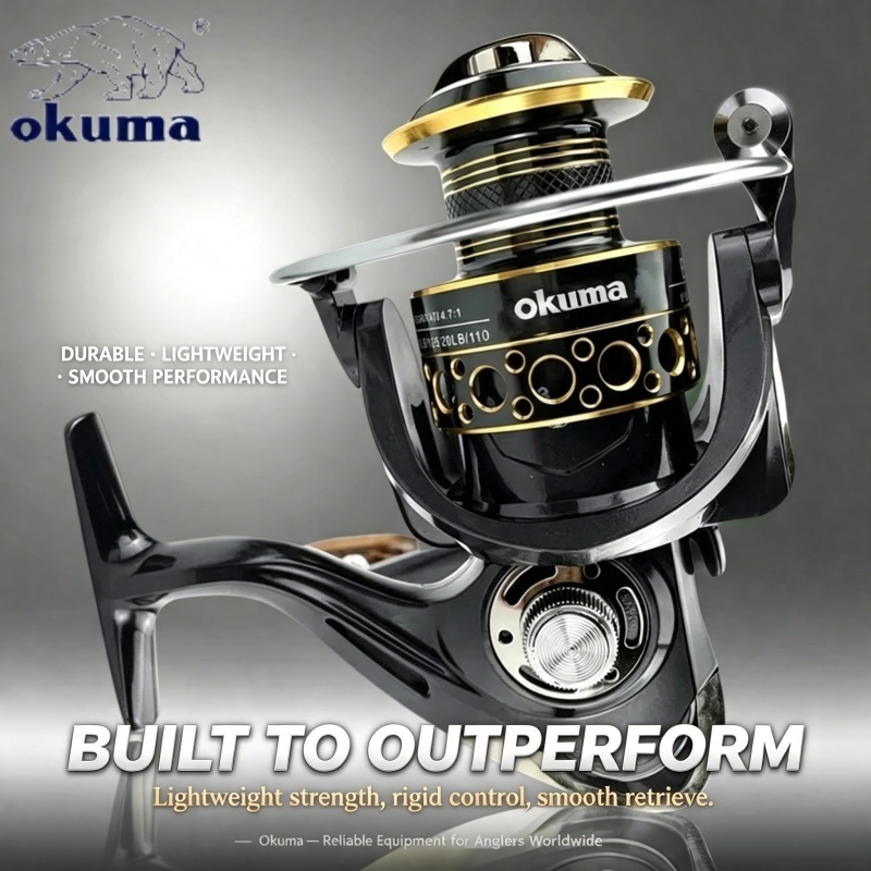 بكرة صيد OKUMA-Spinning، بكرة  - مراجعة Surf Reel وسعره