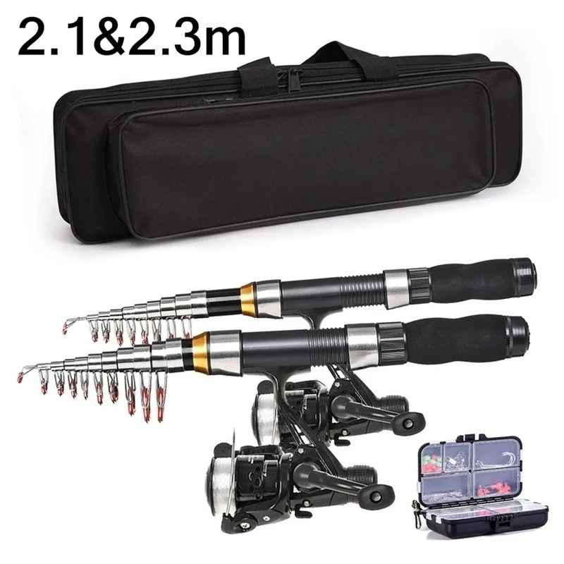 BRAVMAK 2.1/ 2.3 mTelescopic ا - مراجعة Reel Bag وسعره